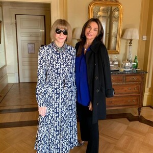 Η συνάντηση της Anna Wintour με την Celia Kritharioti