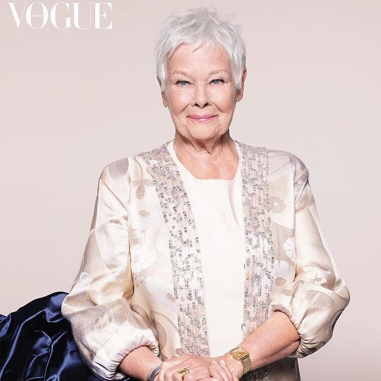 Judi Dench: Για πρώτη φορά η Vogue φιλοξενεί στο εξώφυλλό της μια star ετών... 85!