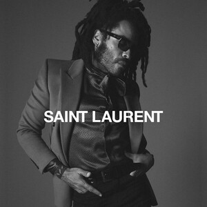 Ο Lenny Kravitz αποτελεί το νέο πρόσωπο του Saint Laurent
