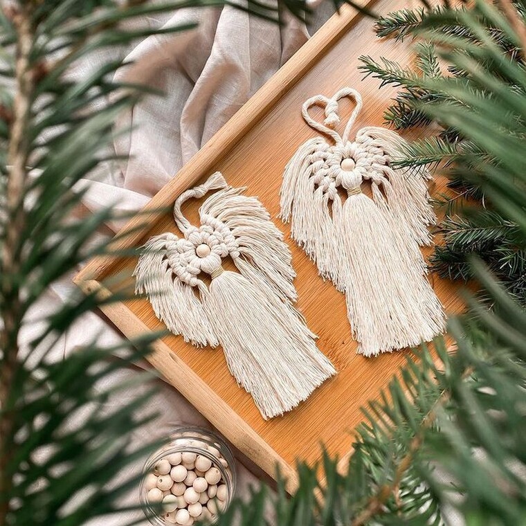Το νέο diy trend στη χριστουγεννιάτικη διακόσμηση ακούει στο όνομα «angel macrame»
